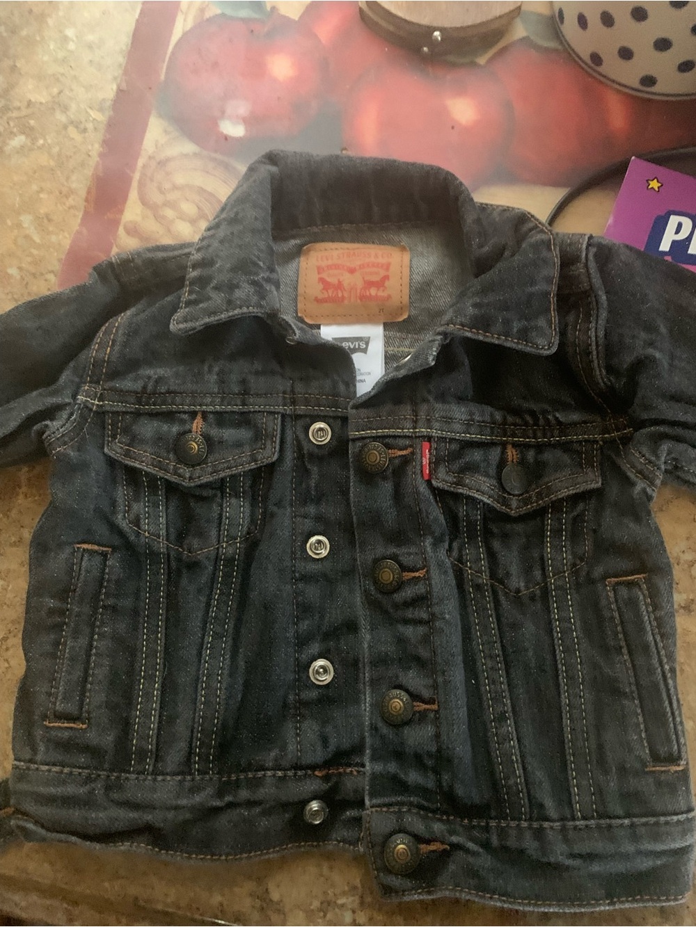 Levi's Kids Dark Indigo Denim Jacket - Dark Blue